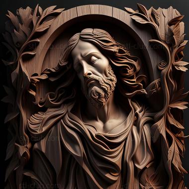 3D model st jesus (STL)